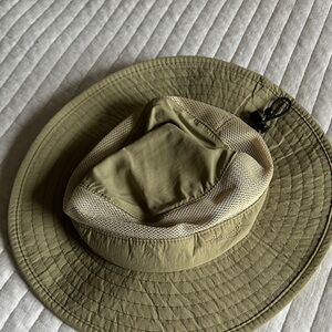 Panama Jack khaki Wide Brim Hat